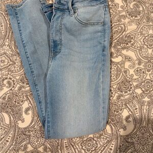 EUC-Calvin Klein Sky Blue Straight Leg Jeans